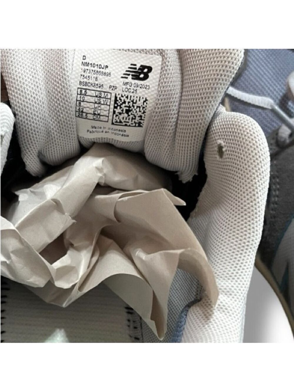 New Balance x Tiago Lemos Collab Shoes Numeric 1010 8.5M Castlerock/Reflection - Picture 9 of 9